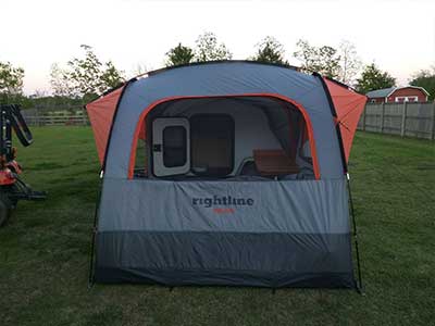 Half Pint with SUV Tent