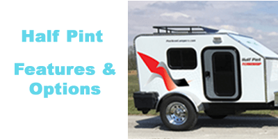Half Pint Teardrop Trailer Features and Options
